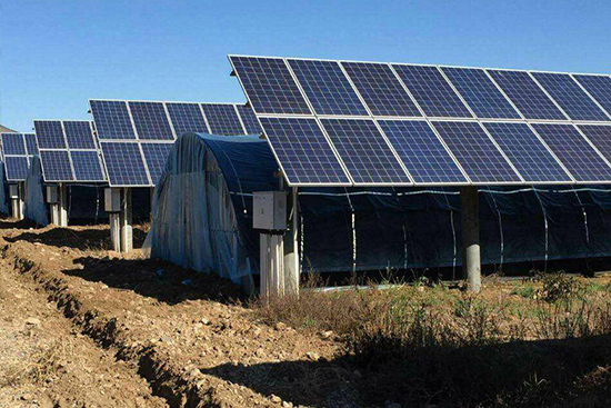 山東能源滕州農光互補光伏項目-電網案例